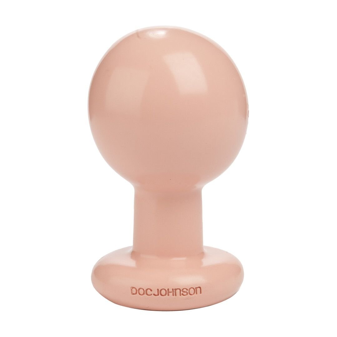 Doc Johnson The Classic - Ronde Buttplug - Large - Crème