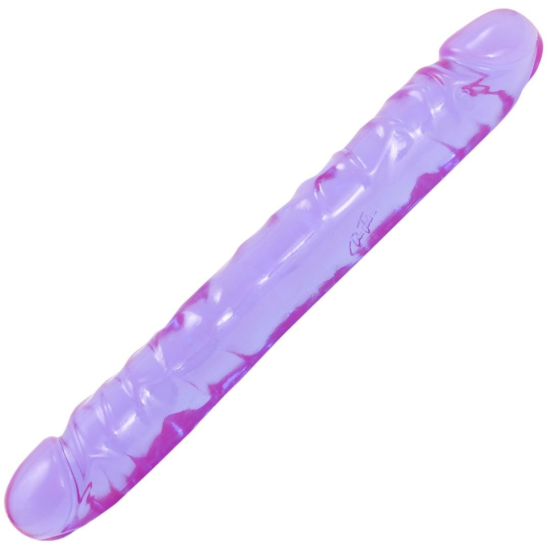 Doc Johnson Jr. Double Dong - Dubbele dildo - 30 cm - Paars