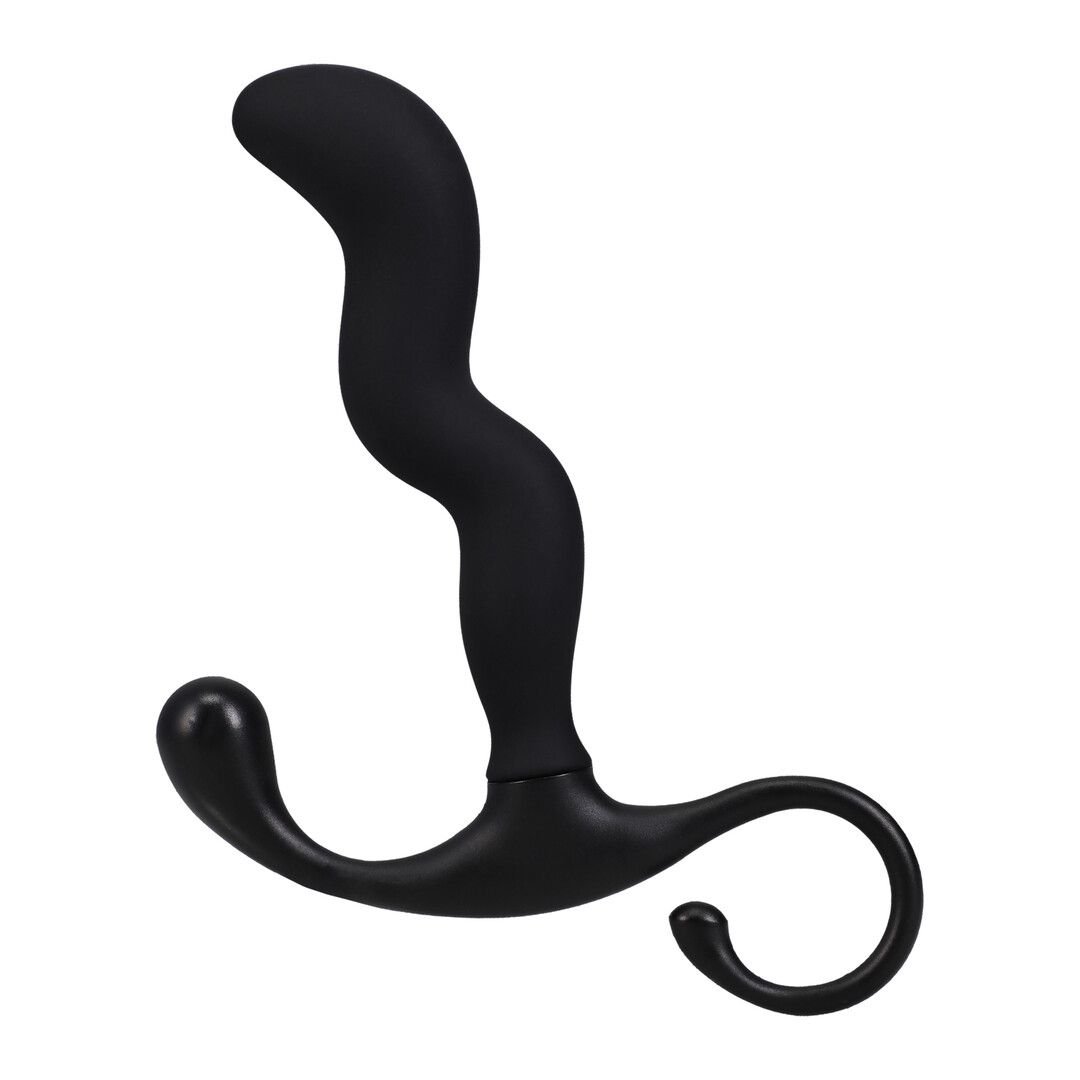 Doc Johnson Zigzag siliconen prostaatstimulator - Zwart