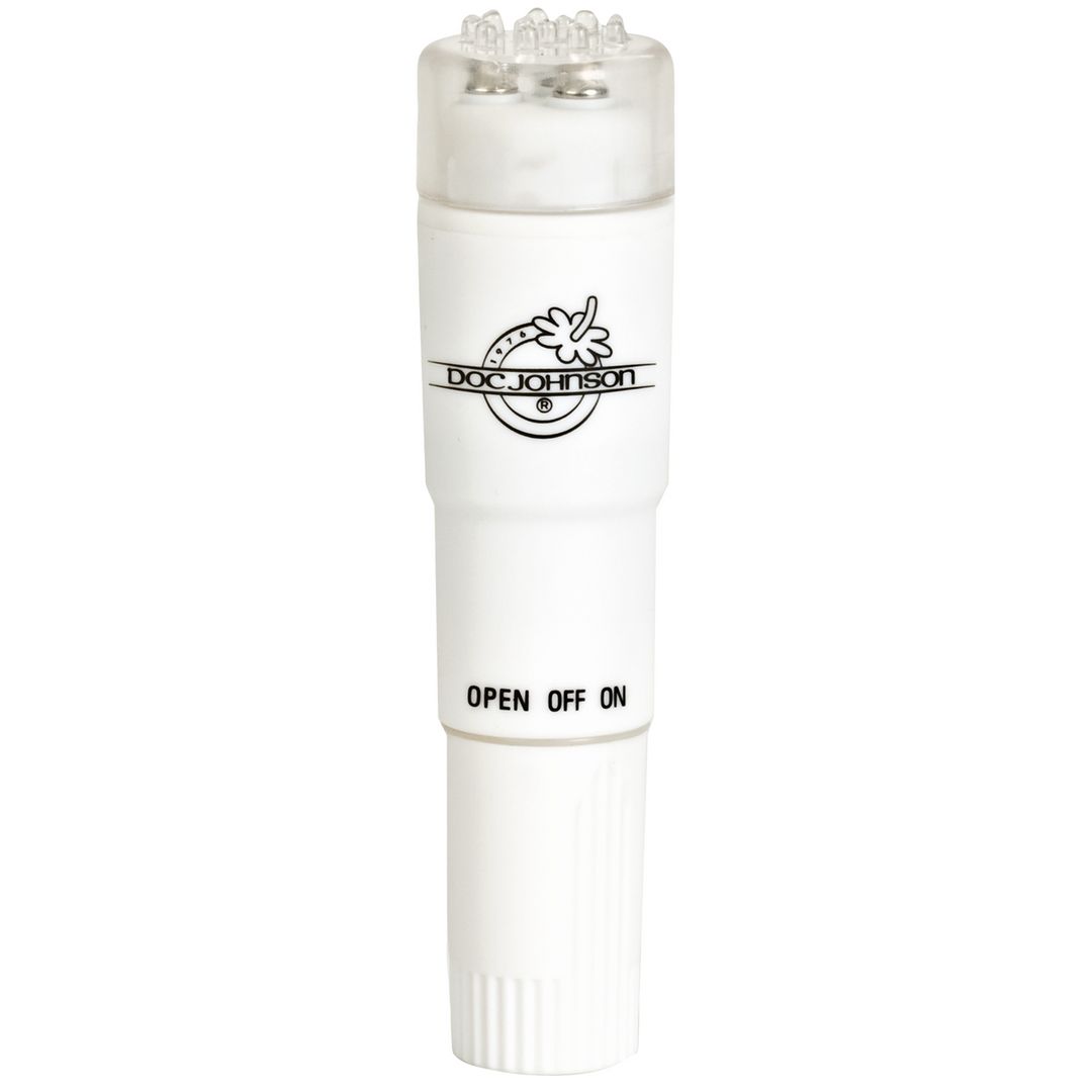 Doc Johnson White Nights - Pocket Rocket - Wit