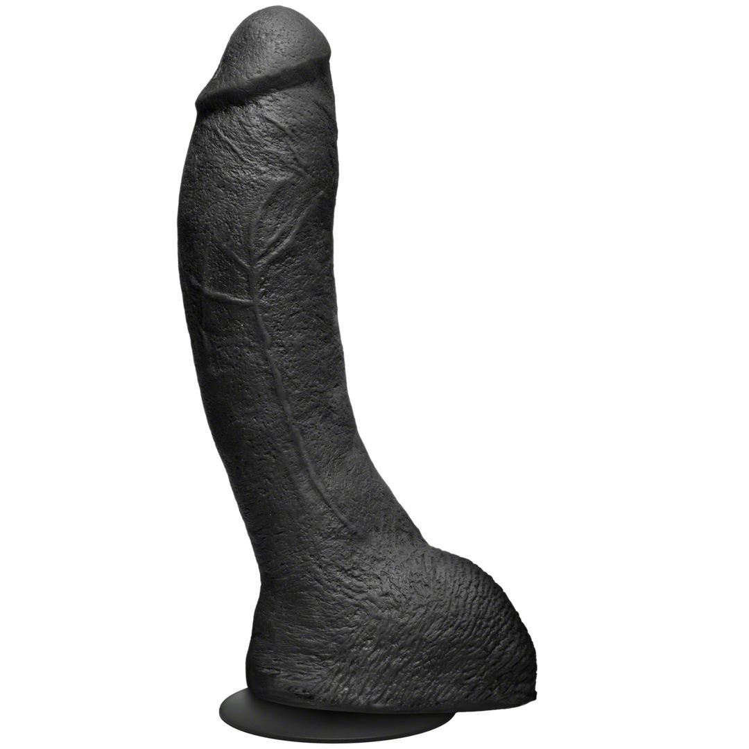 Doc Johnson The Perfect P-Spot Cock - 24 cm - Zwart