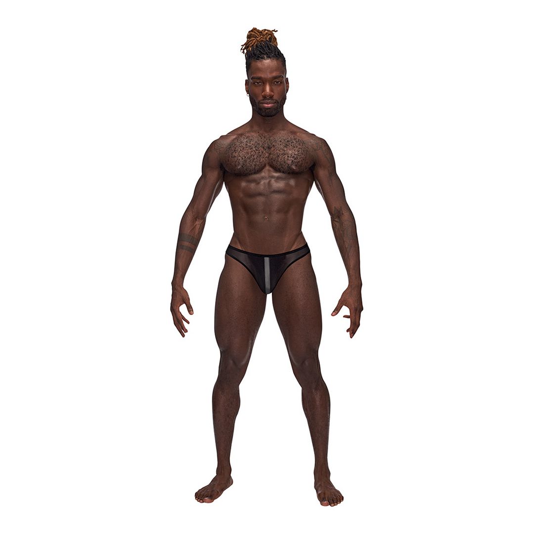 Male Power Landing Strip bikini slip
