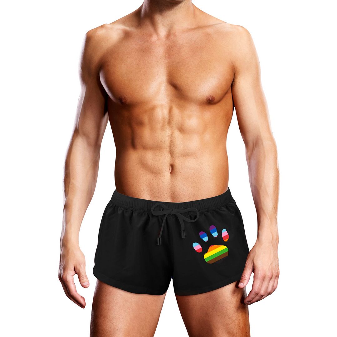 Prowler zwemshort - Zwart Oversized Paw