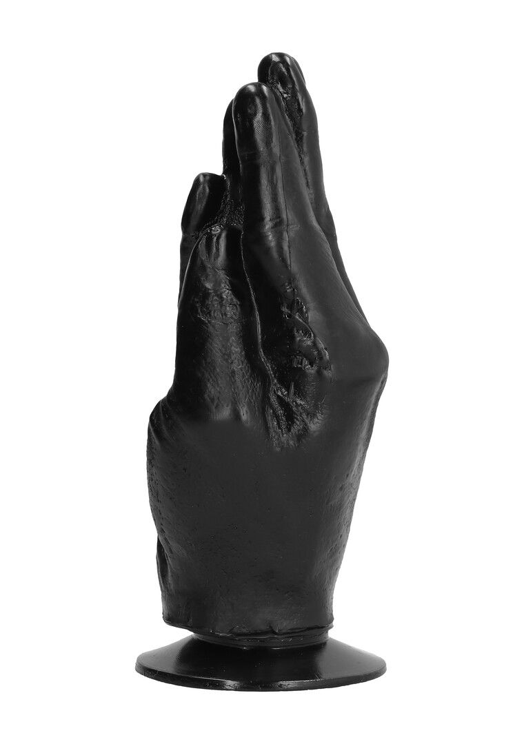 All Black Fisting Dildo - 21 cm, 7 cm breedte