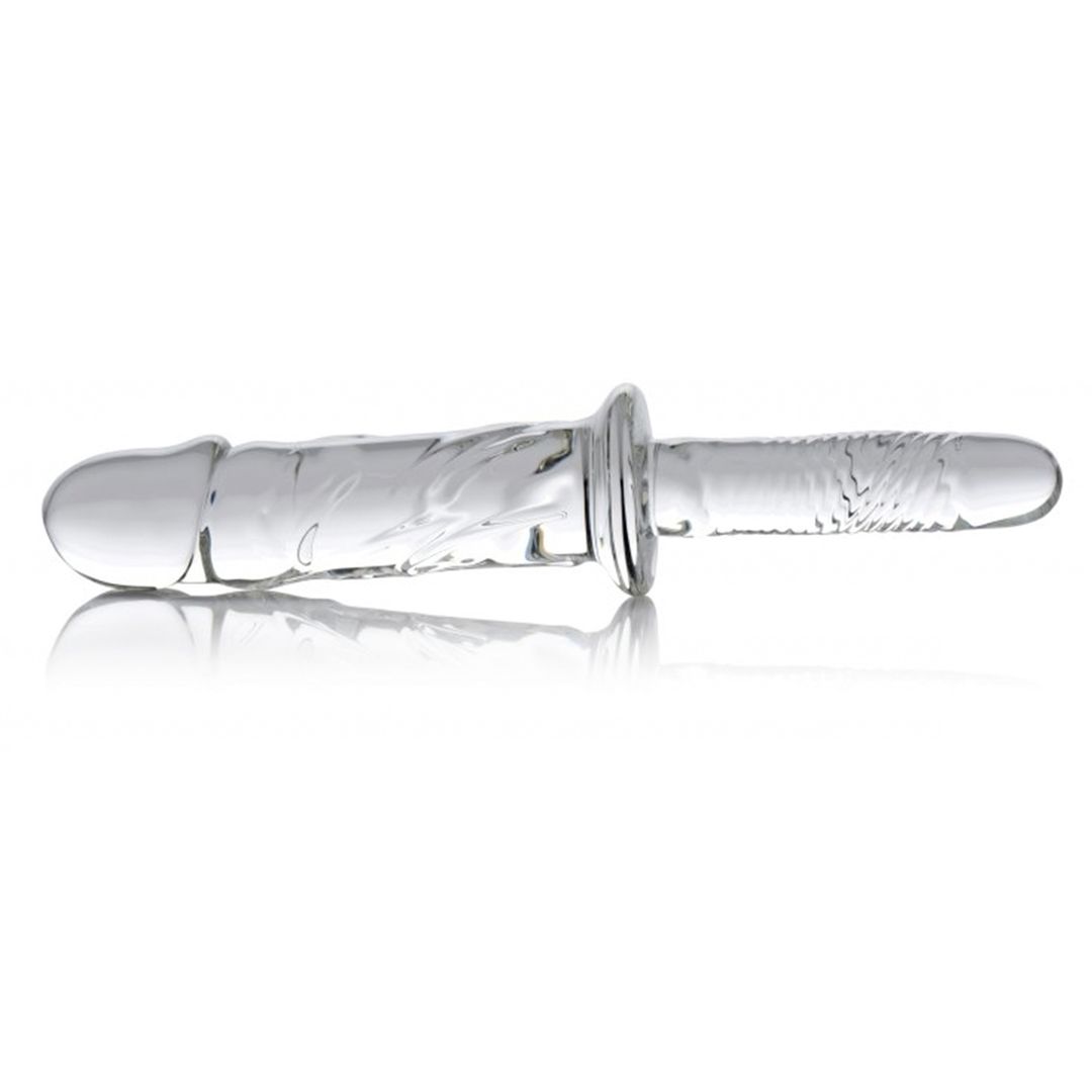 XR Brands Brutus - Glazen stootdildo