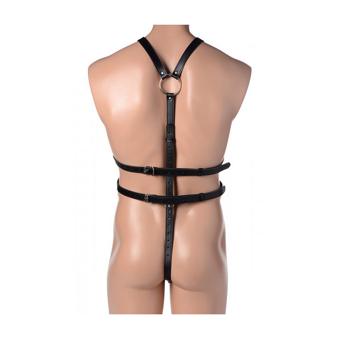 XR Brands STRICT - Bodyharnas voor mannen