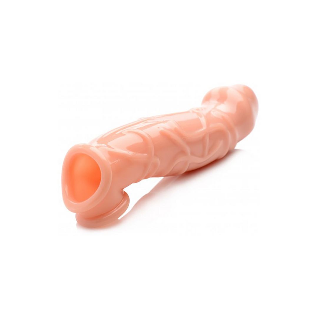 XR Brands Penis sleeve - 5 cm - Huidskleur