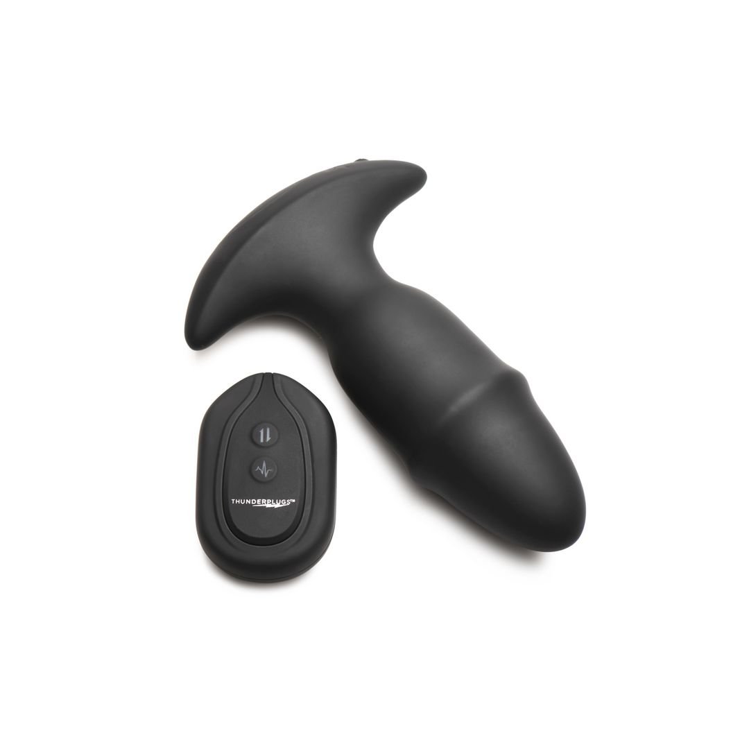 XR Brands Butt Slider - Siliconen buttplug met schuifring - Zwart