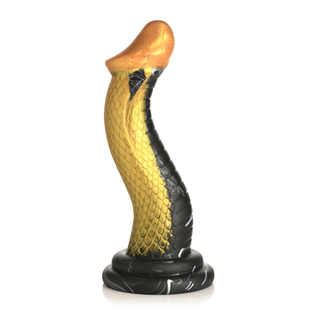 XR Brands Golden Snake - Siliconen dildo