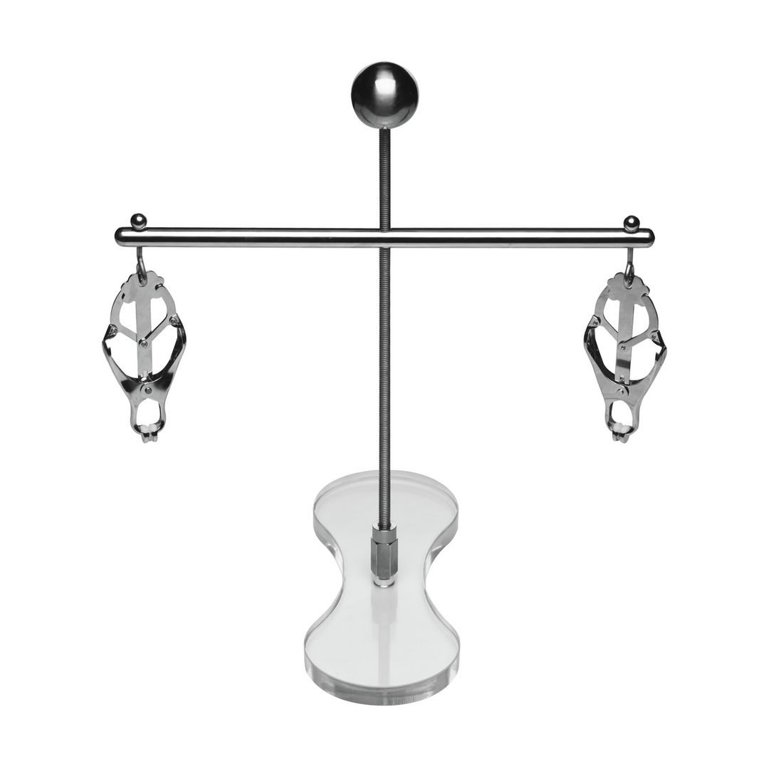 XR Brands Tower of Pain - Tepelklemmen - Zilver