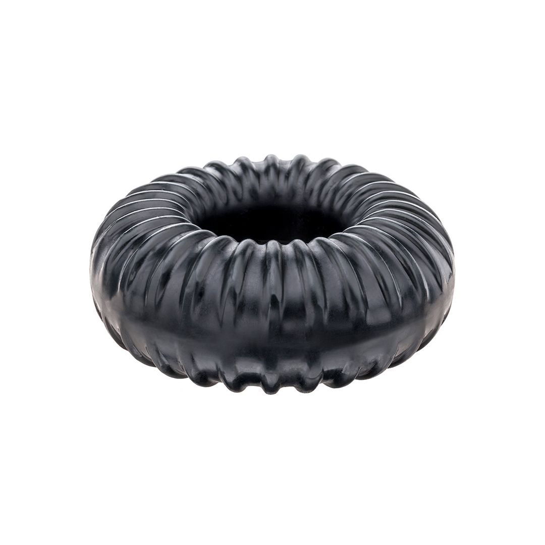 PerfectFitBrand Ribbed Ring - Cockring - Zwart