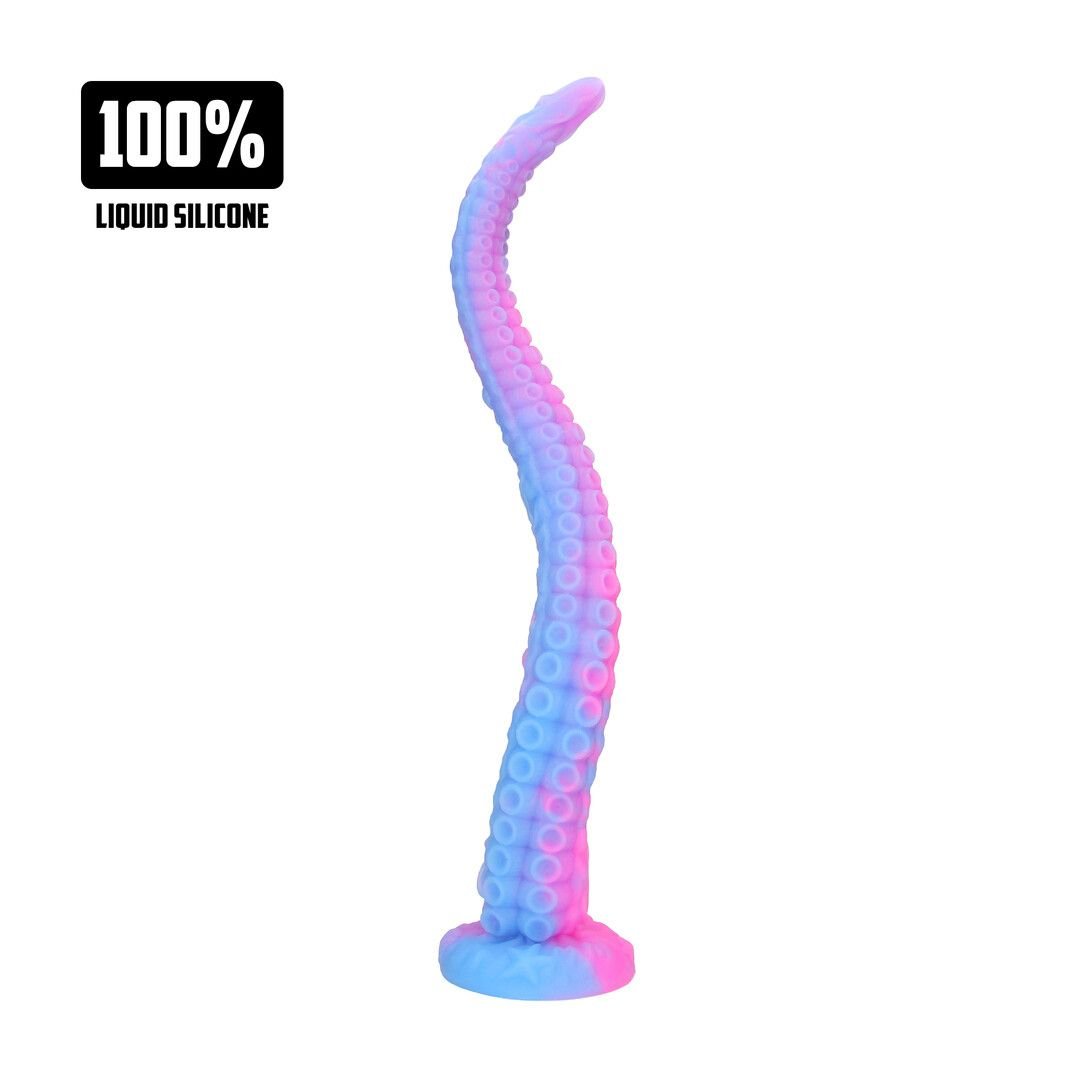 Fiction Cocks Tentacle Serpent - Anale slang - 50 cm - Paars/Blauw