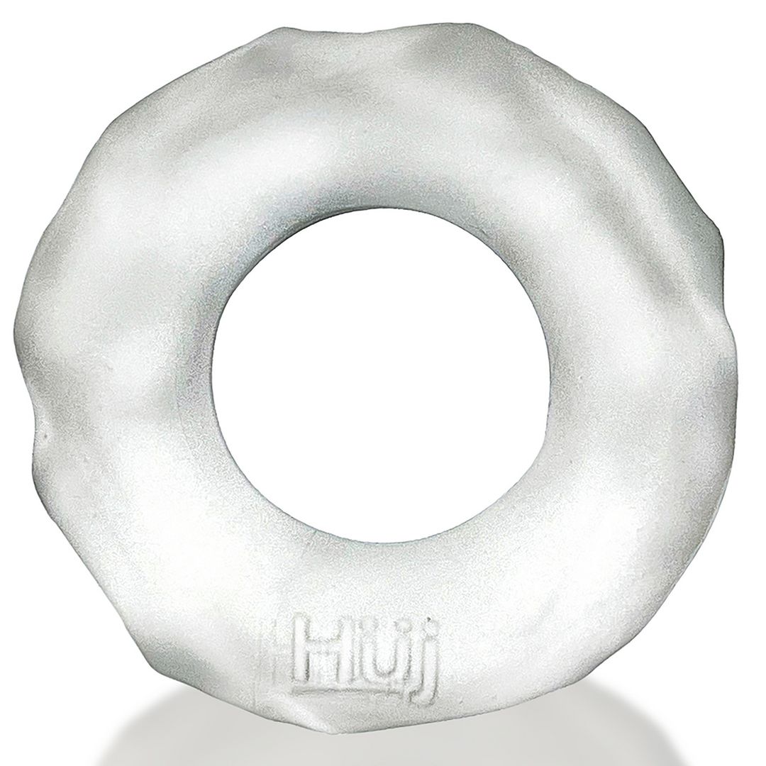 Hunkyjunk Fractal - Tactiele cockring - Clear Ice