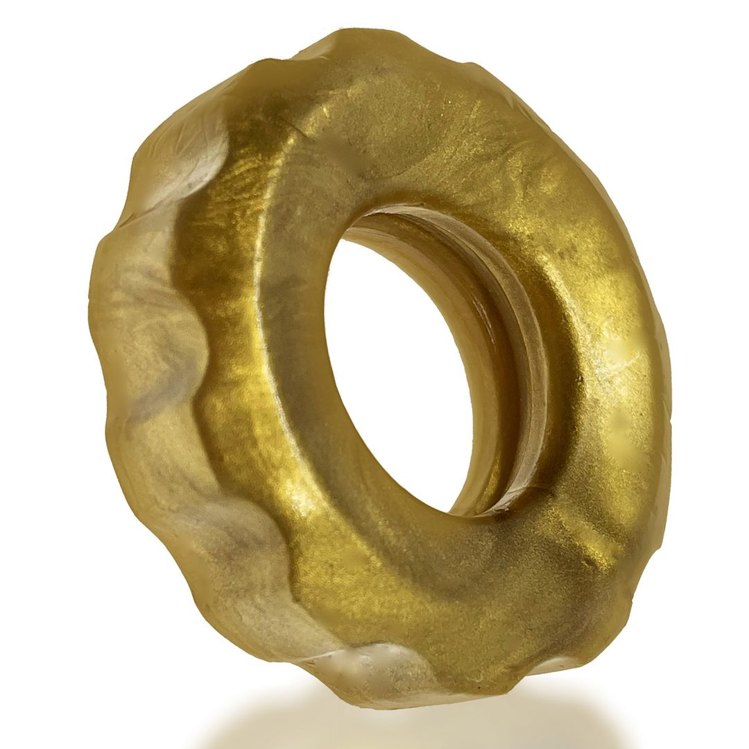 Hunkyjunk Super Huj - 3-pack rekbare cockringen - Brons metallic