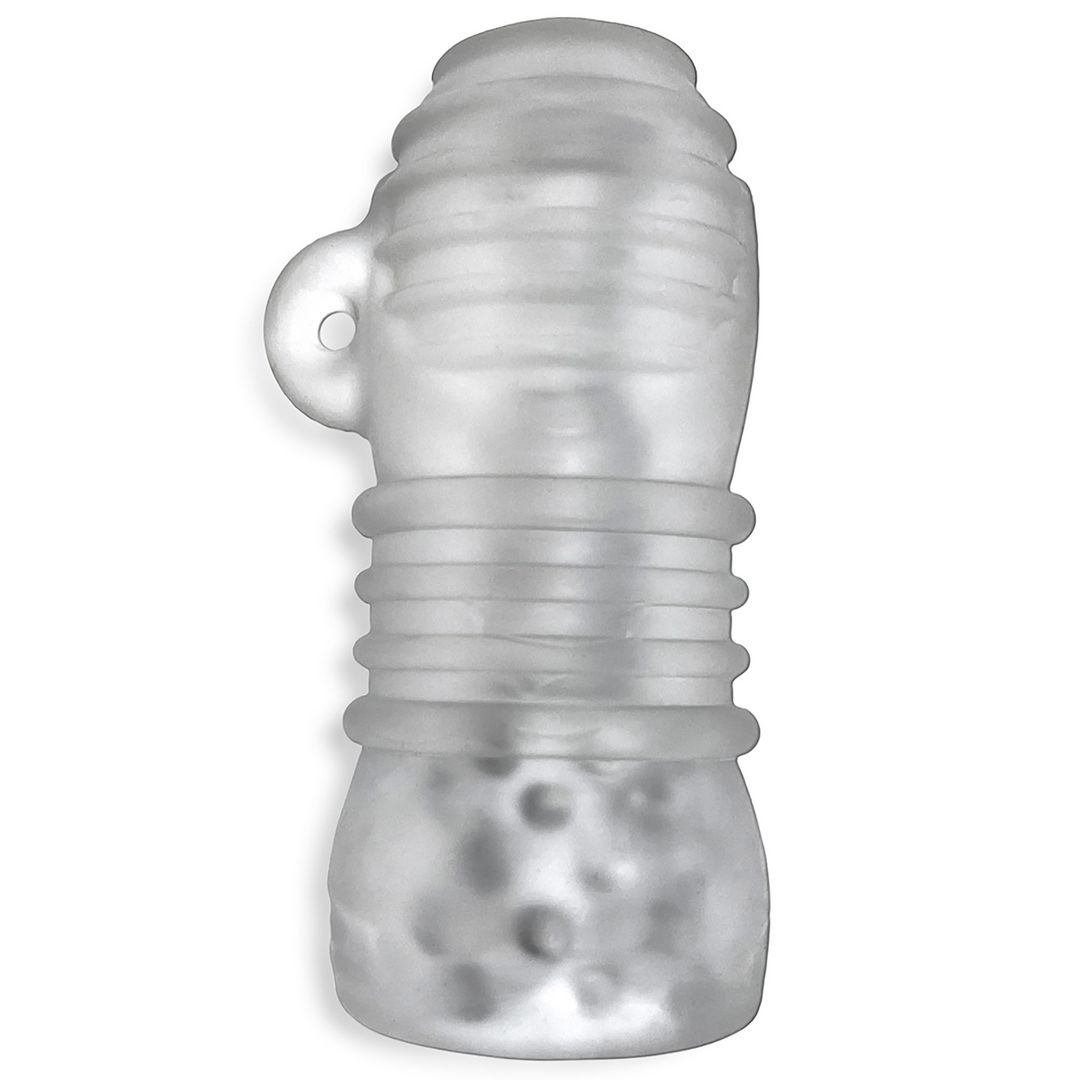 Hunkyjunk Jackt - Stroker met noppen en ribbels - Clear Ice