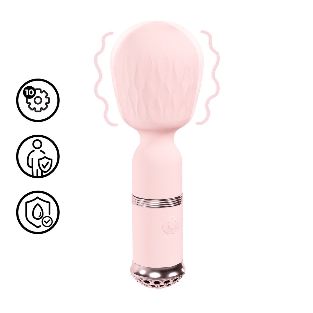 Loveline Velour - Mini wand - Roze