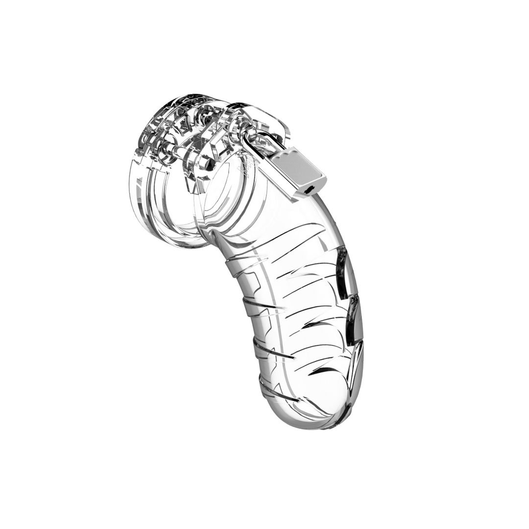 ManCage Model 04 - Kuisheidskooi - 11,5 cm - Transparant