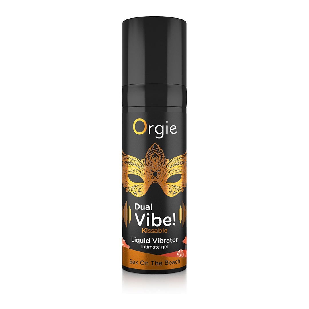Orgie Dual Vibe! Kusbare vloeibare vibrator - Sex On The Beach - 15 ml