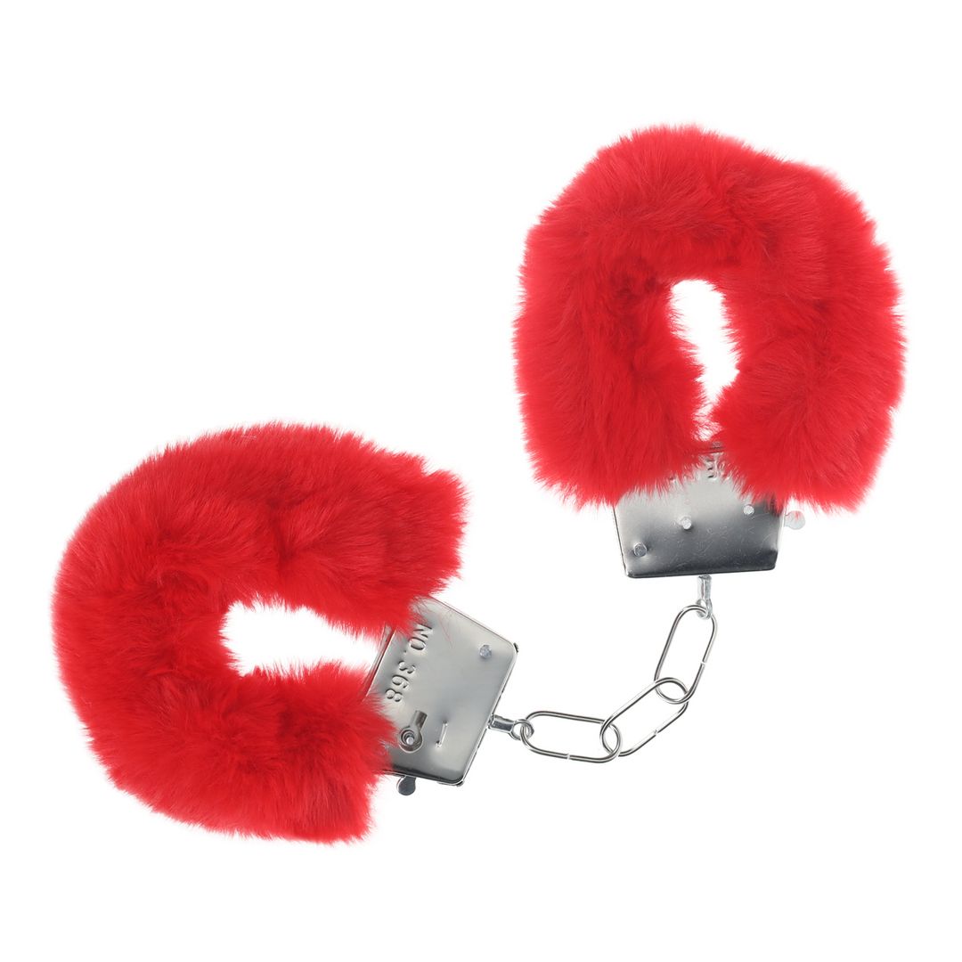 Ouch! Klassieke pluizige handboeien - Rood