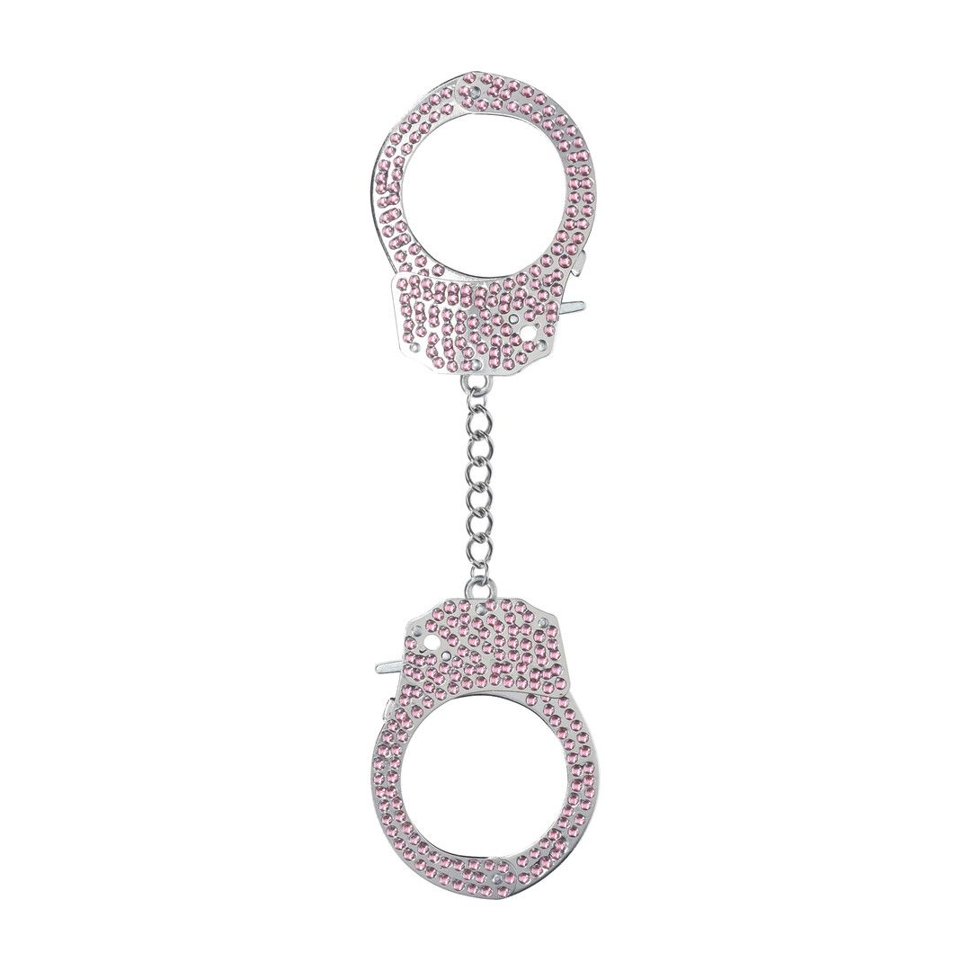 Ouch! Heavy-Duty Diamond handboeien - Roze