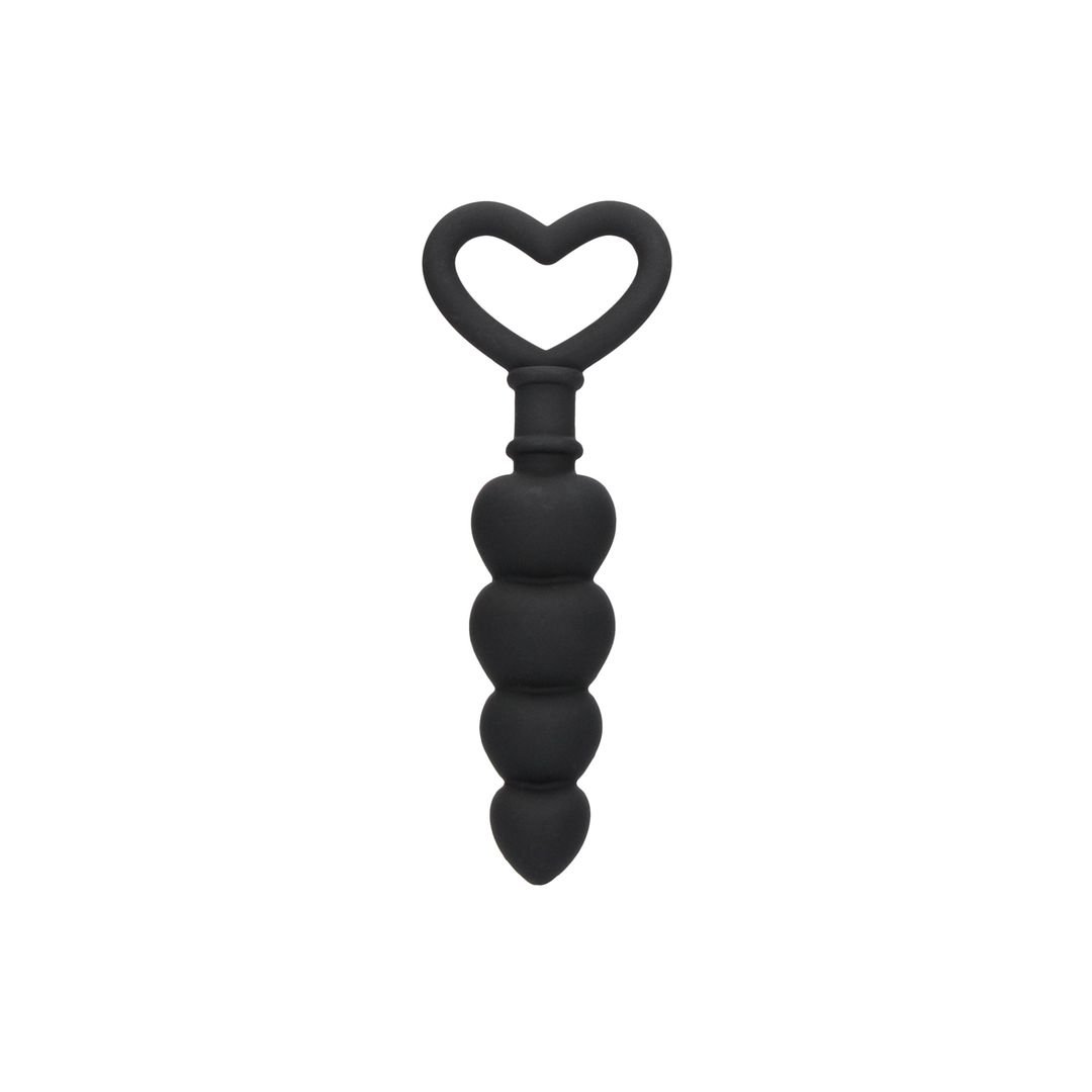 Ouch! Love anal beads van siliconen
