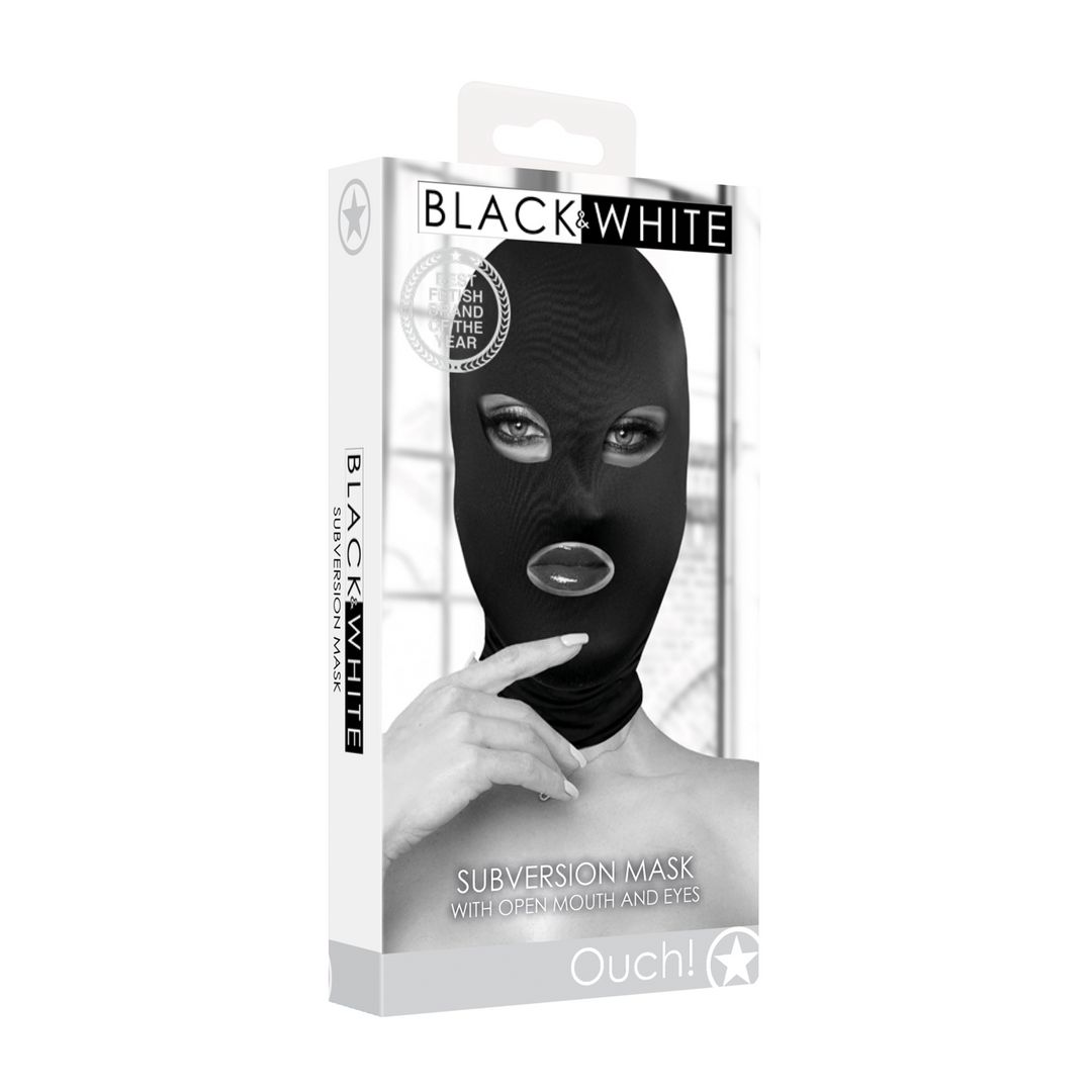 Ouch! Subversion masker - Zwart