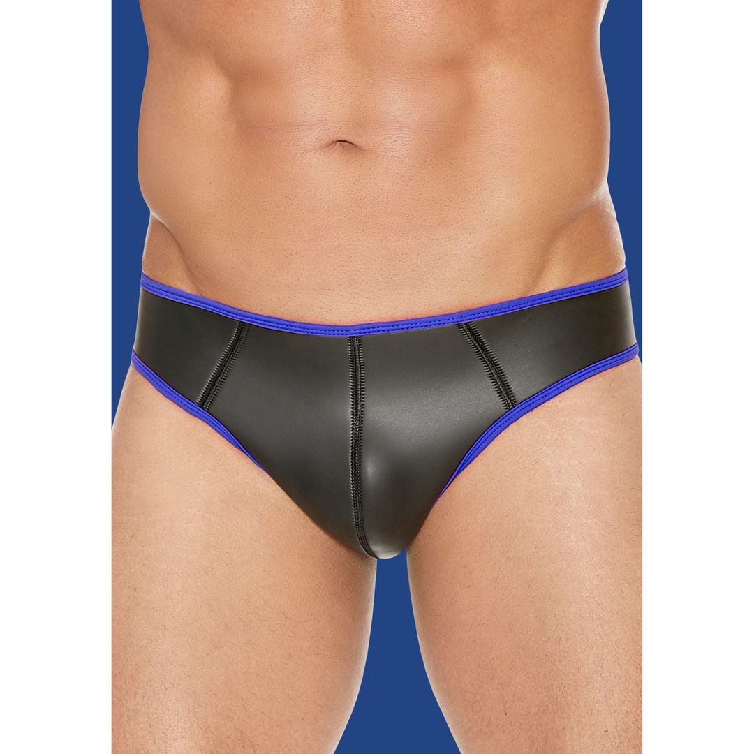 Ouch! neopreen jockstrap met open achterkant - L/XL