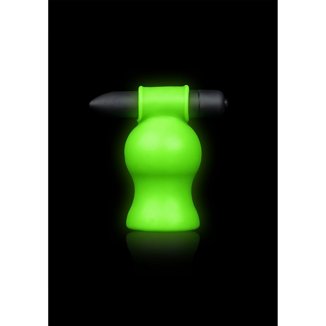 Ouch! Vibrerende eikel masturbator - Glow in the Dark