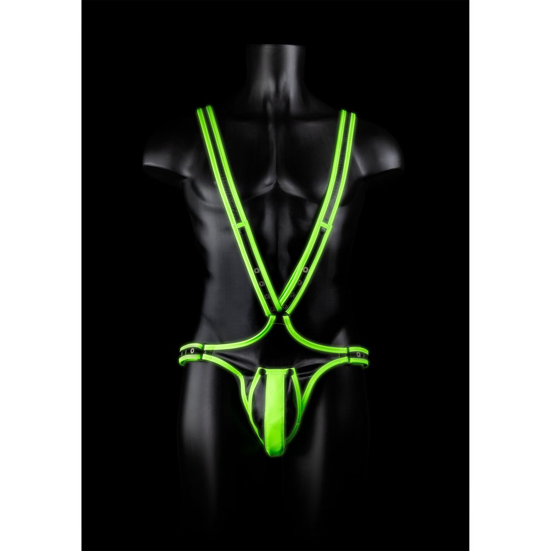 Ouch! lichaamsbedekkend harnas - Glow in the Dark