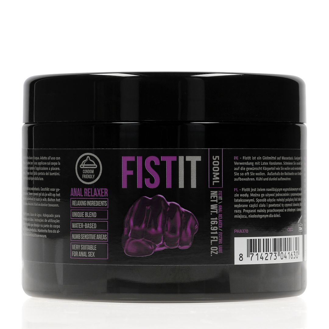 Fist It Anal Relaxer - 500 ml - Zwart