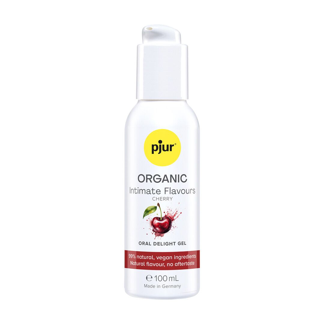 Pjur Organic glijmiddel met kersensmaak - 100 ml