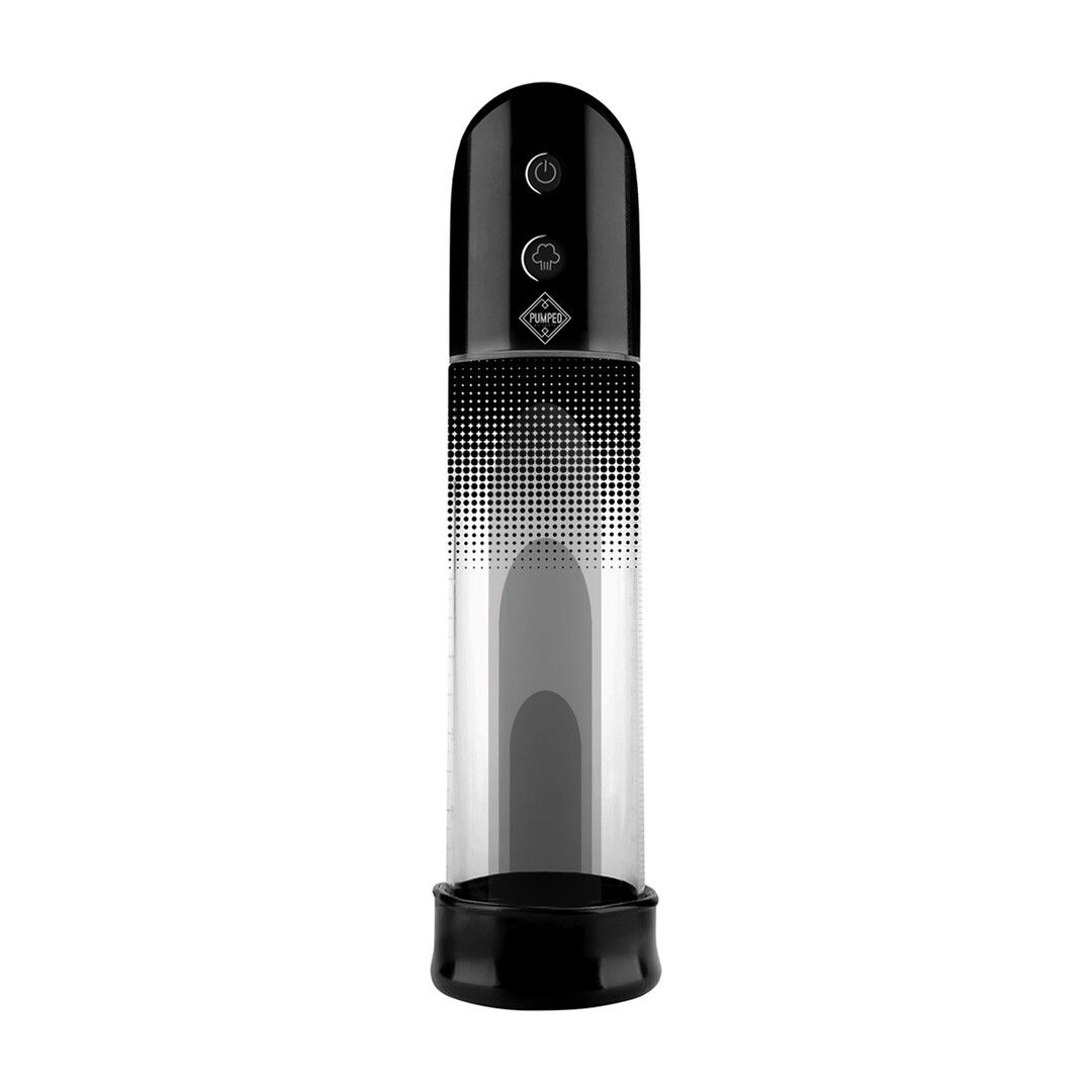 Pumped automatische Luv penispomp - Zwart