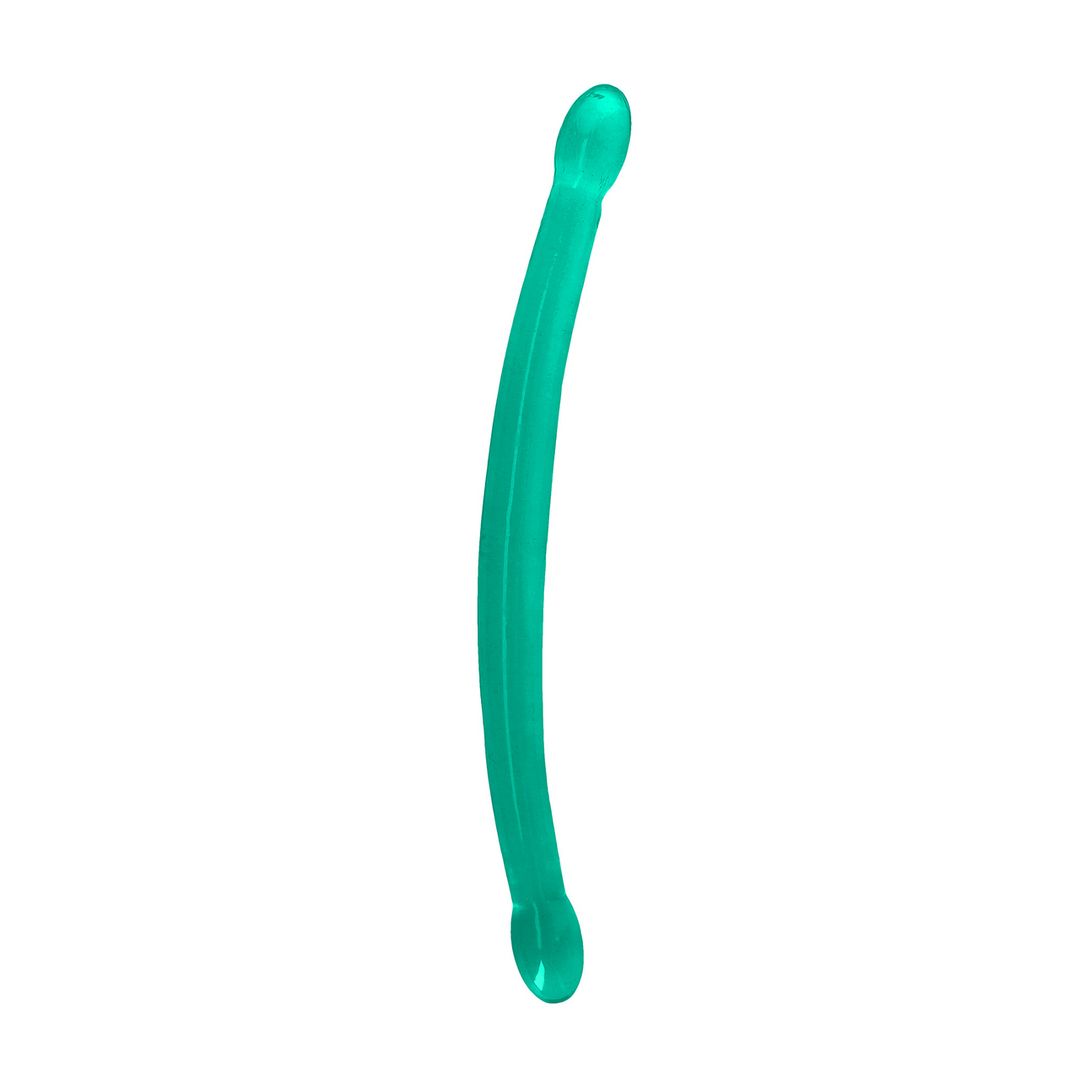 RealRock Non-Realistische Dubbele dildo - 42 cm - Kristalhelder