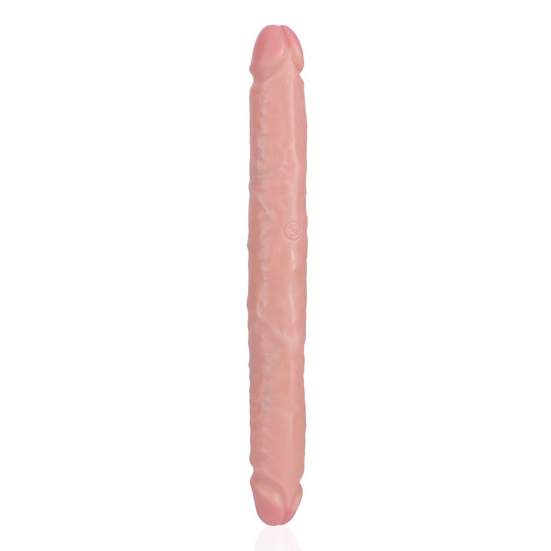 RealRock Slim Dubbele dildo - 30,5 cm - Naturel