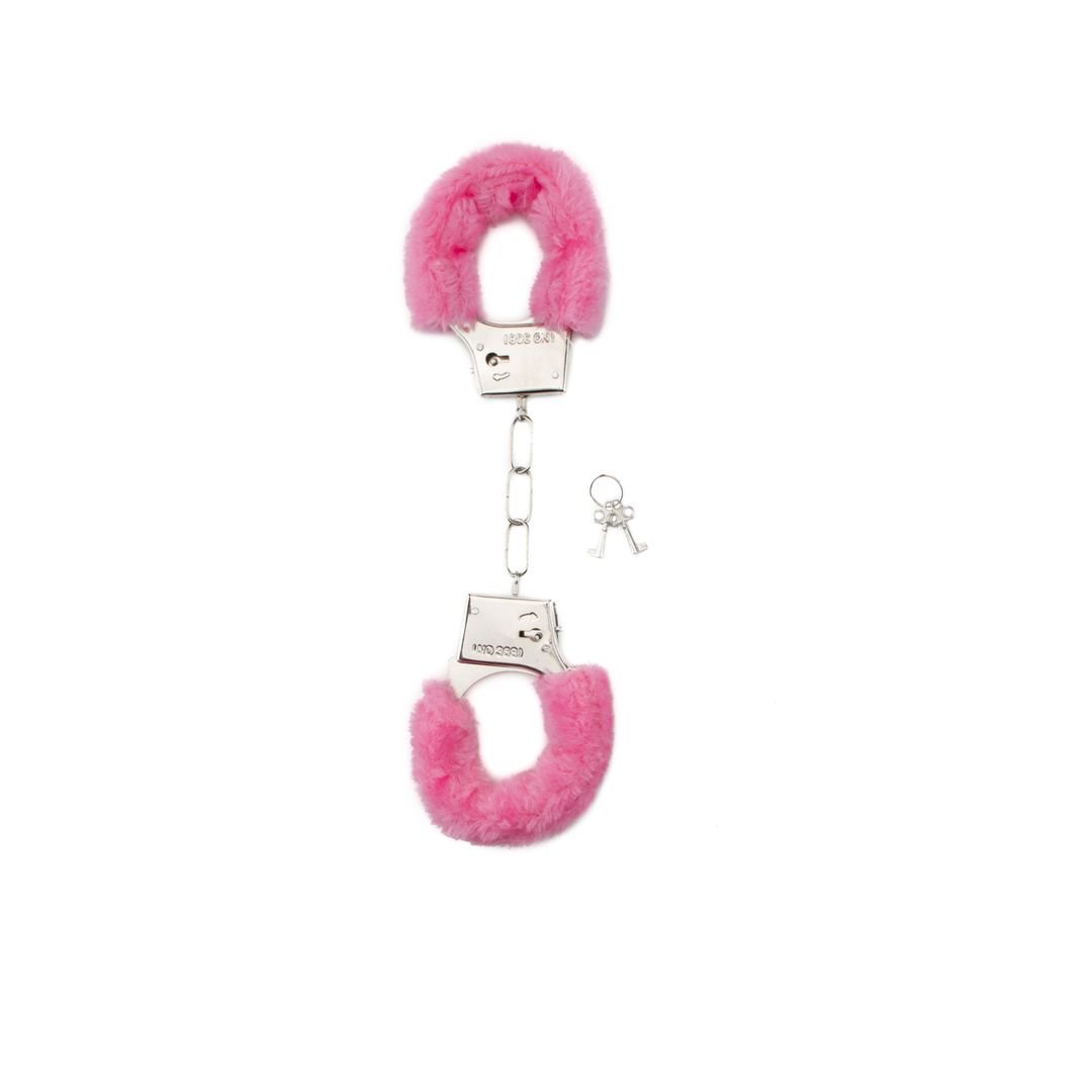 Shots Toys Pluche Handboeien - Roze
