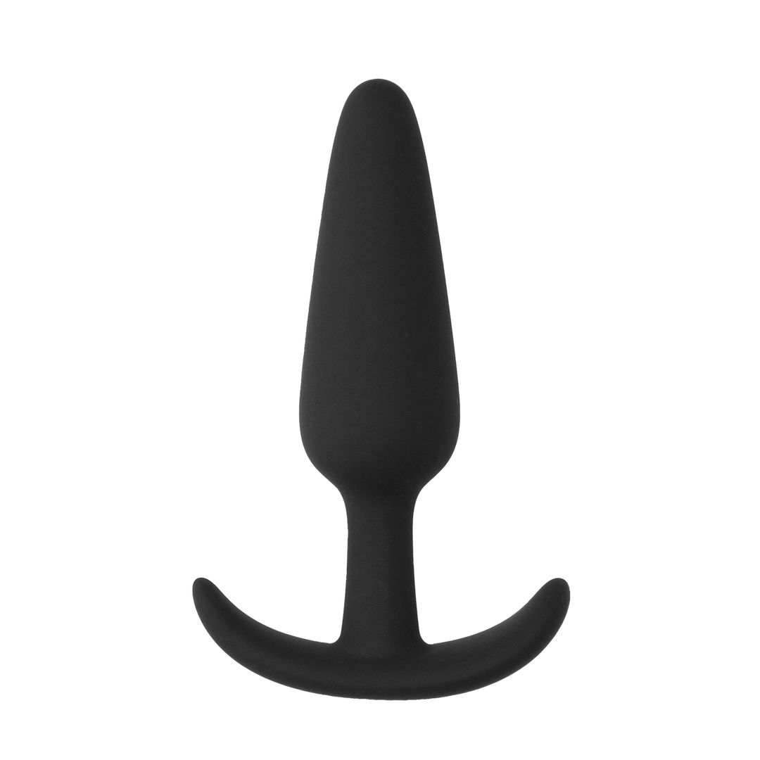 Shots Toys Slanke Buttplug voor Beginners - Zwart