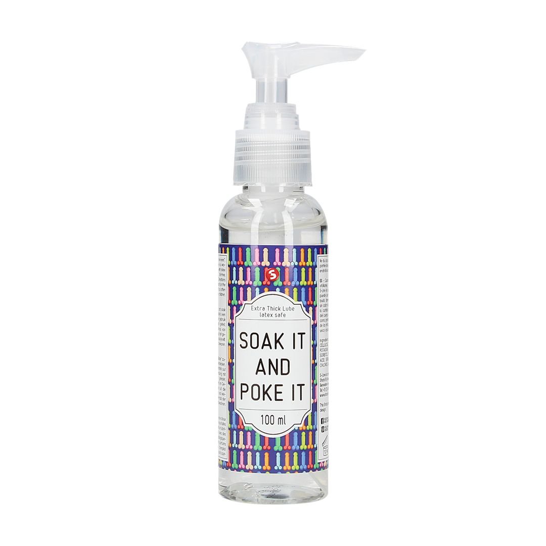 S-Line Soak It And Poke It - Extra dik glijmiddel - 100 ml