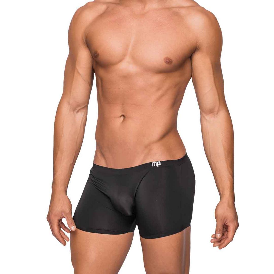 Male Power Seamless Sleek mini short - S - Zwart