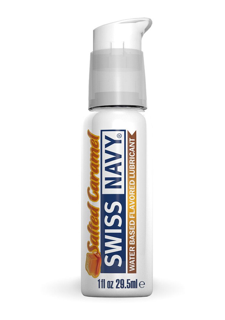 Swiss Navy Eetbaar Glijmiddel Zoute Karamel - 30 ml