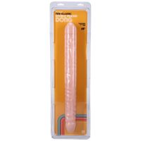 Doc Johnson Veined Double Header - Dubbele dildo - 45 cm - Wit, afbeelding 2