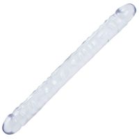 Doc Johnson Crystal Jellies Dubbele dildo - 45 cm