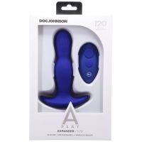 Doc Johnson A-Play Expander - Uitzettende anaalplug met afstandsbediening - Blauw, afbeelding 3