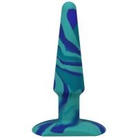 Doc Johnson Groovy - Siliconen Anaalplug - 12 cm - Ocean