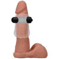Doc Johnson GoodHead - Helping Head Pro - Vibrerende masturbator sleeve - Frost, afbeelding 6