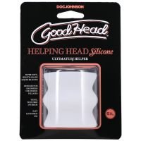 Doc Johnson Helping Head Siliconen - Masturbator sleeve - Frost, afbeelding 2