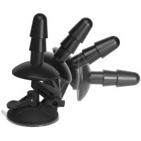Doc Johnson Deluxe zuignapplug accessoire - 2 stuks, afbeelding 2