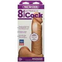 Doc Johnson Realistische ULTRASKYN dildo - 20 cm - Huidskleur, afbeelding 3