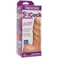 Doc Johnson Raging Hard-On Dildo - 13 cm - Vanille, afbeelding 2