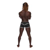 Male Power Sport Mesh mini short - L - Zwart, afbeelding 2