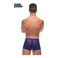 Male Power Diamond Mesh mini short - S - Marineblauw, afbeelding 3